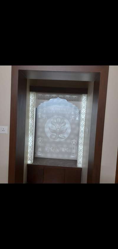 Prayer Room, Storage Designs by Contractor ratan suthar, Chittorgarh | Kolo