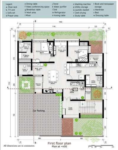 Plans Designs by Architect Rushda PC, Malappuram | Kolo
