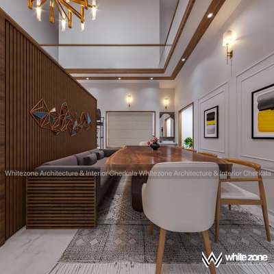 Furniture, Table, Lighting, Living Designs by Contractor Whitezone Architecture  interior, Kasaragod | Kolo