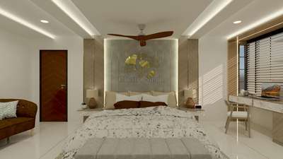 Ceiling, Furniture, Lighting, Storage, Bedroom Designs by Interior Designer Chisel Design  Studio, Bhopal | Kolo