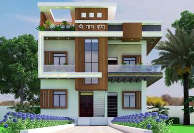 Exterior Designs by Contractor shubh karan, Sikar | Kolo