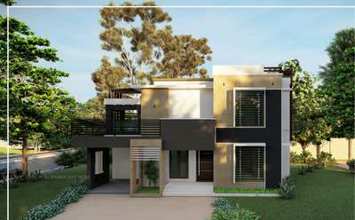 Exterior Designs by Civil Engineer IHA BUILDERS AND INTERIORS, Alappuzha | Kolo