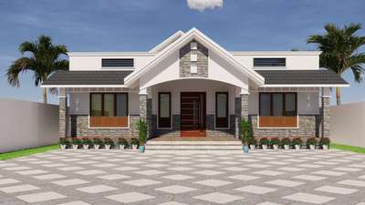 Exterior Designs by Civil Engineer sijo jacob, Kollam | Kolo