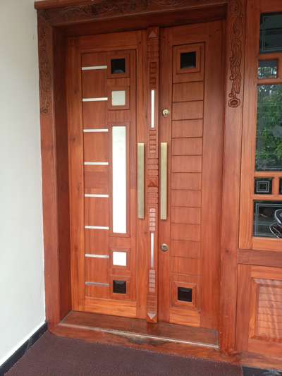 Door Designs by Contractor Santhosh eg, Kottayam | Kolo