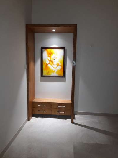 Prayer Room, Storage Designs by Civil Engineer Sohan Dhiman, Gautam Buddh Nagar | Kolo