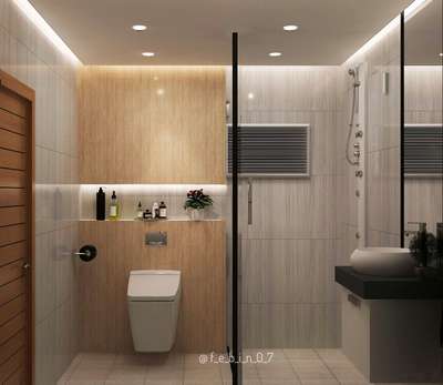 Bathroom Designs by 3D & CAD Febin Thomas, Thrissur | Kolo