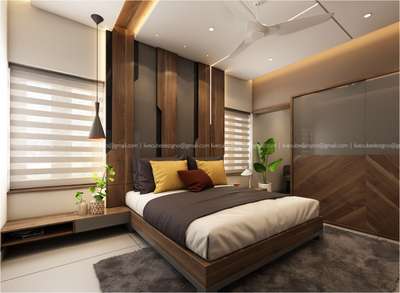 Bedroom, Furniture, Lighting, Storage Designs by Interior Designer husain kcy, Kannur | Kolo