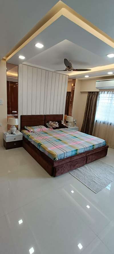 Ceiling, Furniture, Storage, Bedroom, Wall Designs by Carpenter Rehan Khan, Bhopal | Kolo