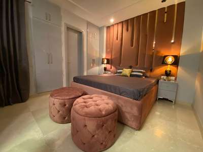 Bedroom, Furniture, Lighting, Wall, Storage Designs by Contractor Mohd  Rehan, Delhi | Kolo
