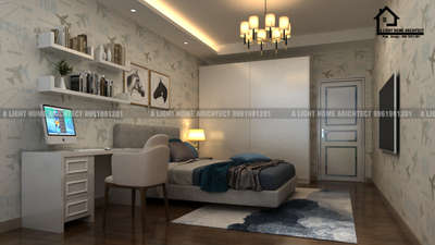 Furniture, Lighting, Storage, Bedroom Designs by Architect A Light Home Architect, Kozhikode | Kolo