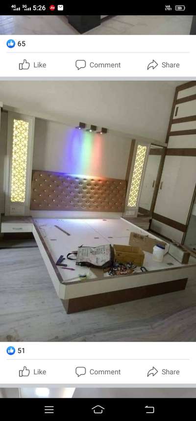 Bedroom, Furniture, Lighting, Storage Designs by Carpenter mehandi hasan, Gautam Buddh Nagar | Kolo