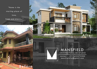 Exterior Designs by Architect Mansfield  architects, Palakkad | Kolo