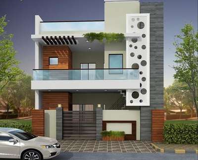 Exterior Designs by Contractor Praveen Gautam, Meerut | Kolo