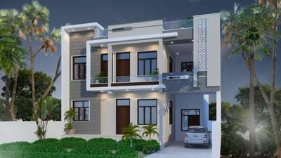 Exterior Designs by Contractor Bhanwar lal Jat, Sikar | Kolo