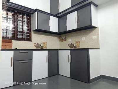 Kitchen Designs by Contractor Showkathali Showkathali, Palakkad | Kolo