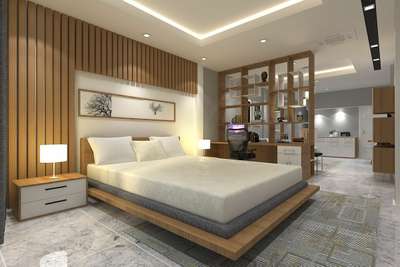 Wall, Bedroom, Lighting Designs by Contractor draems interiors draems interiors, Ernakulam | Kolo