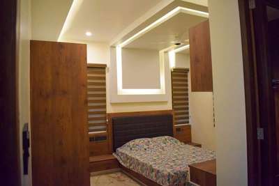 Bedroom, Ceiling, Lighting, Furniture, Storage Designs by Architect Gokuldev  BS, Kollam | Kolo