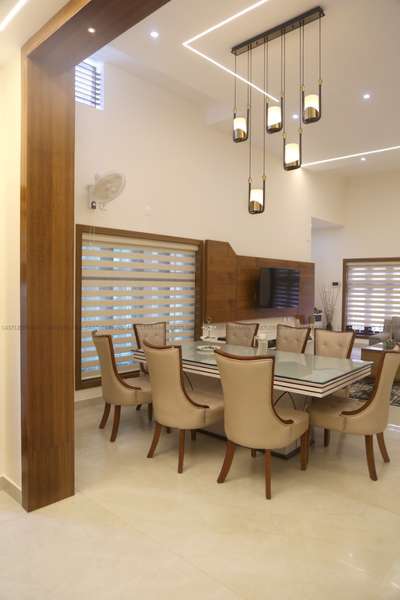 Furniture, Dining, Lighting, Table Designs by Architect Thararaj Babu, Kozhikode | Kolo