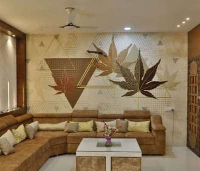 Furniture, Lighting, Living, Table, Wall Designs by Interior Designer Dipika Tapadia, Indore | Kolo