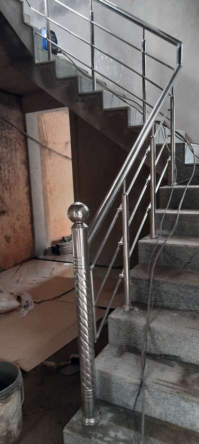 Staircase Designs by Fabrication & Welding indian steel Fabiration, Gurugram | Kolo