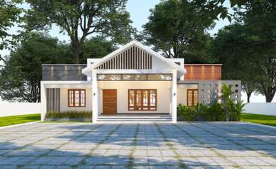 Exterior Designs by Contractor Arun M, Kollam | Kolo