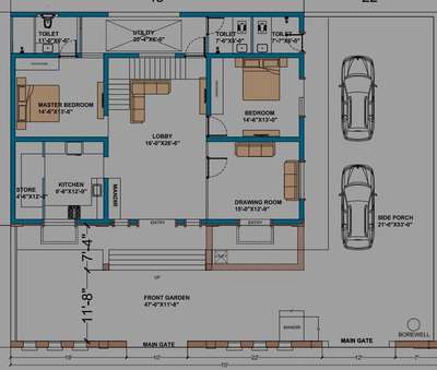 Plans Designs by Architect mukesh suthar, Jodhpur | Kolo