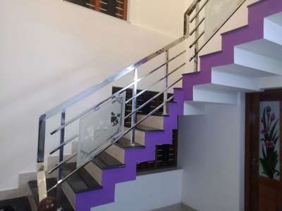 Staircase Designs by Civil Engineer Irshad irshu, Thiruvananthapuram | Kolo