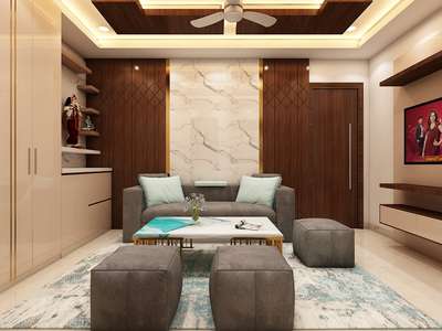 Furniture, Lighting, Living, Table Designs by Interior Designer Jaspreet Arora, Delhi | Kolo