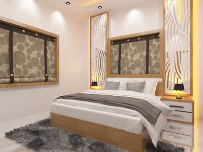 Furniture, Lighting, Bedroom, Storage Designs by Civil Engineer FABINAS NAS, Kannur | Kolo