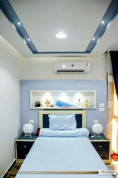 Bedroom, Ceiling, Lighting, Storage Designs by Painting Works shadab Khan, Delhi | Kolo