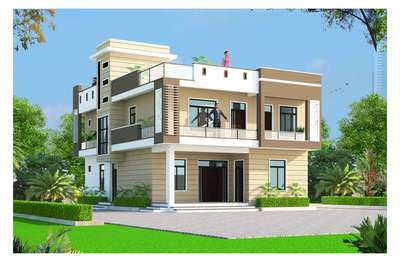 Exterior Designs by Civil Engineer Ravi  Kumawat, Jaipur | Kolo