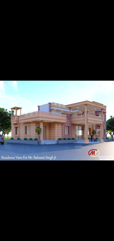 Exterior Designs by 3D & CAD Designer Prakash  Sharma, Jodhpur | Kolo