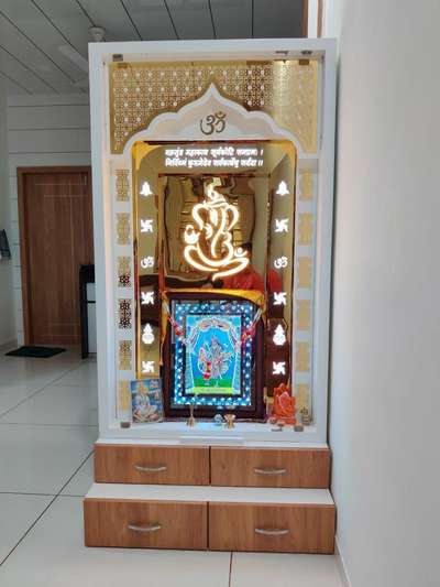 Storage, Prayer Room Designs by Contractor Culture Interior, Gautam Buddh Nagar | Kolo