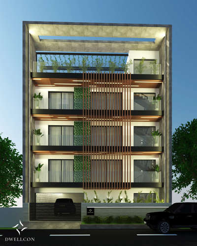 Exterior Designs by Architect Dwellcon , Gurugram | Kolo