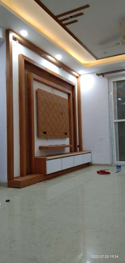 Ceiling, Flooring, Lighting, Living, Storage Designs by Electric Works sv electricle contrectar, Faridabad | Kolo
