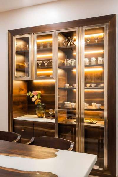 Dining, Furniture, Storage, Table, Lighting Designs by Contractor Imran Saifi, Ghaziabad | Kolo