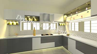 Kitchen, Storage Designs by Interior Designer Asif Asi, Thiruvananthapuram | Kolo