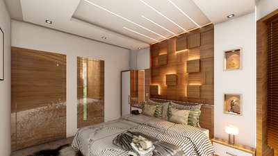 Ceiling, Furniture, Storage, Bedroom, Wall Designs by Architect vipin p, Kannur | Kolo