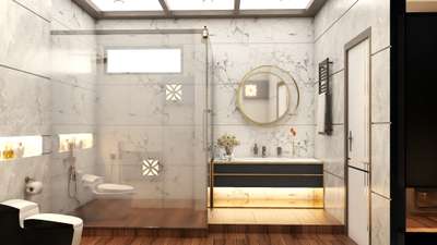 Bathroom Designs by Interior Designer sahil khan 9111443322, Indore | Kolo