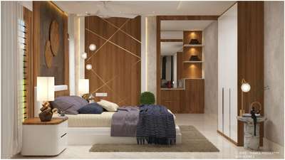 Furniture, Bedroom, Lighting, Storage Designs by Civil Engineer JITHIN BUILDERS, Kollam | Kolo