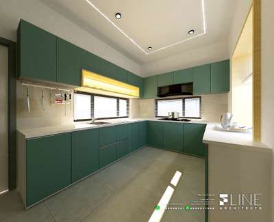 Kitchen, Storage Designs by Architect  AB FAISAL, Malappuram | Kolo
