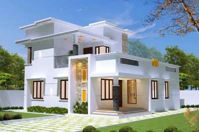 Exterior Designs by Civil Engineer 🇻 🇦 🇦 🇸 🇺 🇰 🇮   Engineers  Architects , Pathanamthitta | Kolo