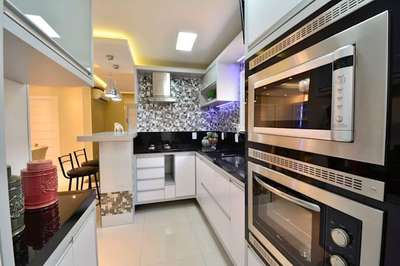 Kitchen, Lighting, Storage Designs by Carpenter mohd arif, Malappuram | Kolo
