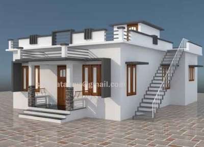 Exterior Designs by Civil Engineer SMITHA TAURUS, Thiruvananthapuram | Kolo