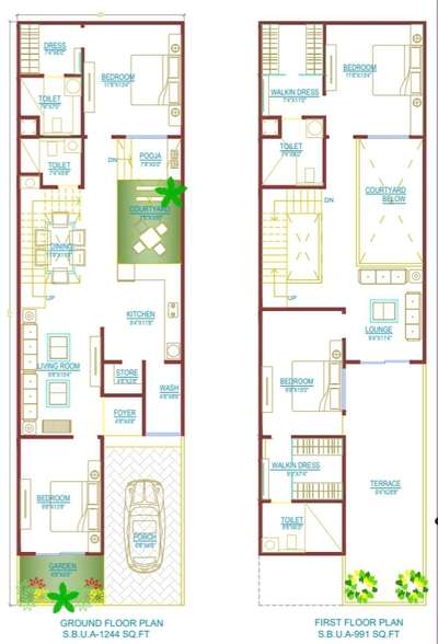 Plans Designs by Architect Aavya  Interior and Construction, Indore | Kolo