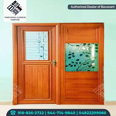 Door Designs by Service Provider പണ്ടിയാമാക്കിൽ അലുമിനിയം ഇന്ററിയേഴ്‌സ്, Kottayam | Kolo