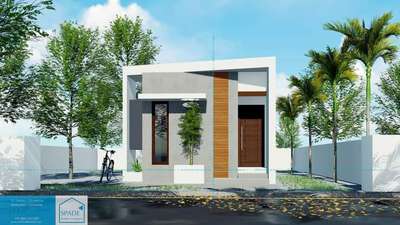 Exterior Designs by Contractor SPADE Builders, Thiruvananthapuram | Kolo