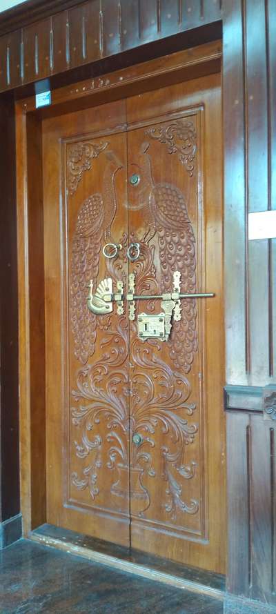 Door Designs by Carpenter sandeep meenara, Thiruvananthapuram | Kolo