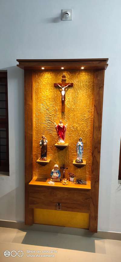 Prayer Room, Storage Designs by Interior Designer MANIKANDAN ARAVOOR, Thrissur | Kolo