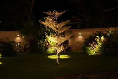 Outdoor, Lighting Designs by Contractor The Craft Builders and   Interiors , Kollam | Kolo